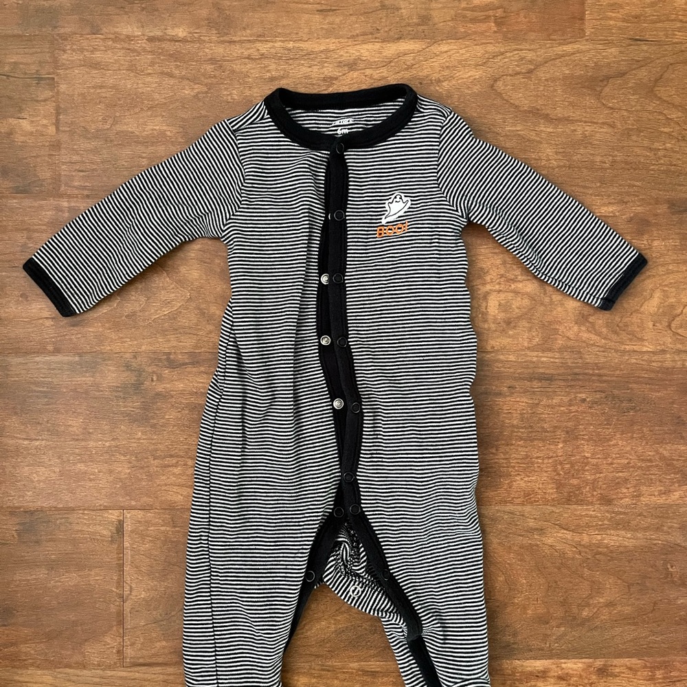 Halloween Striped Black PJs